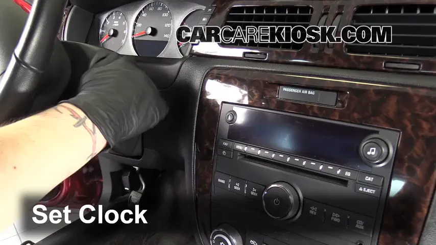 2013 Chevrolet Impala LT 3.6L V6 FlexFuel Clock